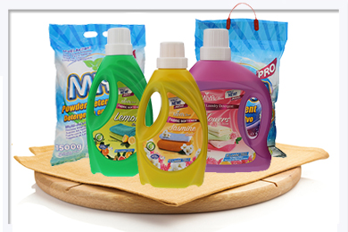 Detergentes y Suavizantes.